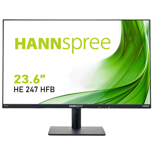  Hannspree 23.6” FHD VGA & HDMI with Audio | HE247HFB 