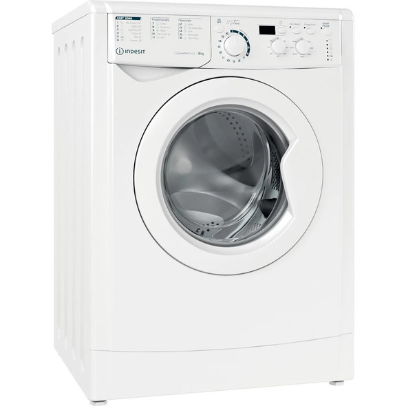  Indesit 8kg Freestanding Washing Machine 1400 Spin | EWD81483WUKN 