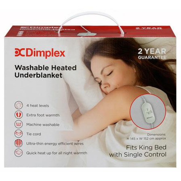 Dimplex King Washable Heated Underblanket | DUB1003