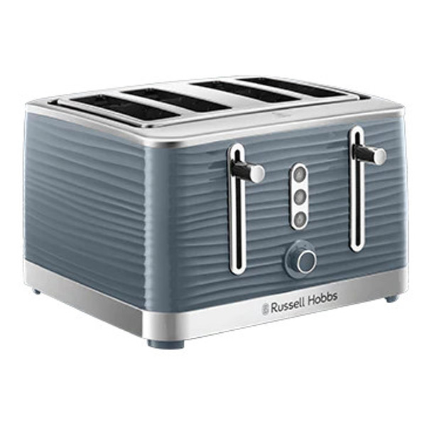 Russell Hobbs Inspire Grey 4 Slice Toaster | 24383