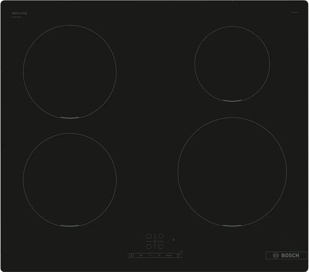 Bosch Series 4 Induction hob 60cm - Black | PUE611BB5B