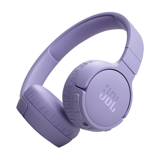 JBL Tune 670NC, On-ear wireless Noice Cancelling headphones, Bluetooth, On-earcup controls - Purple | JBLT670NCPUR