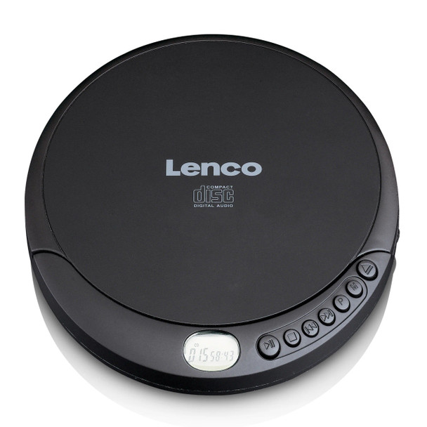 Lenco LENCO CD-010 Portable CD player with Charging Function - Black | CD-010