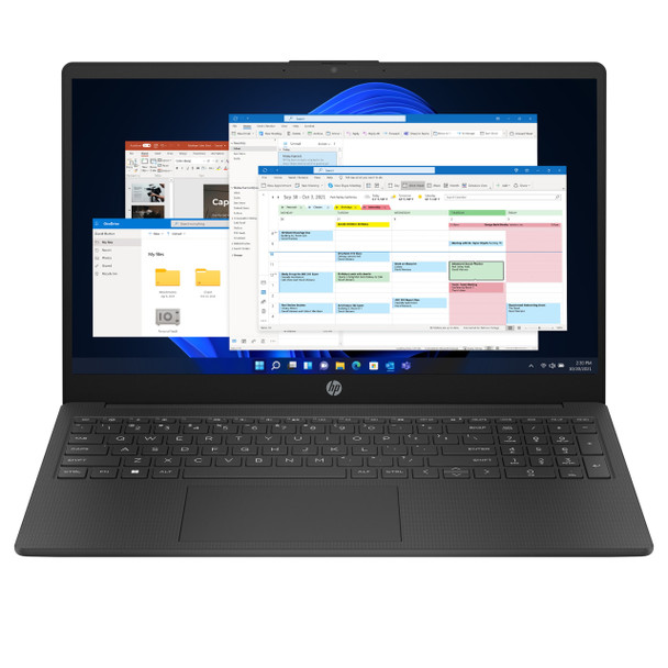 HP 15.6" Laptop | Ryzen 3 Processor | 8GB RAM | 256GB Storage | Jet Black | 15-FC0028NA