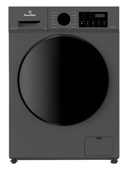 PowerPoint 10KG 1400RPM Washing Machine - Graphite | P351410SYIN-A