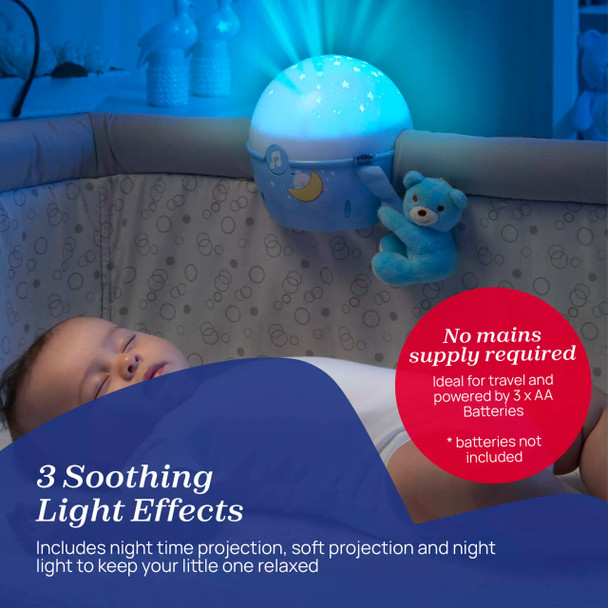 Chicco First Dreams Next2Stars Blue Projector | 00007647200000 Chicco First Dreams Next2Stars Blue Projector | 00007647200000