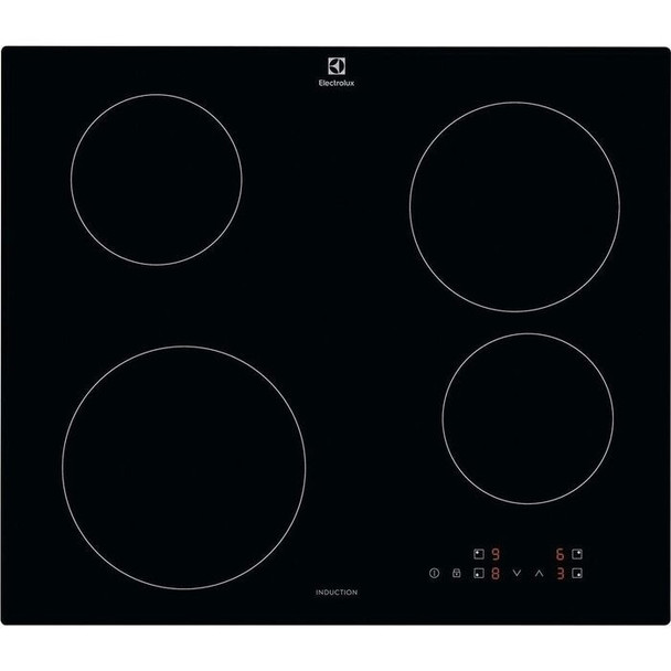 Electrolux 60cm 4 Zone Induction Hob with Basic Touch Controls | LIB60420C