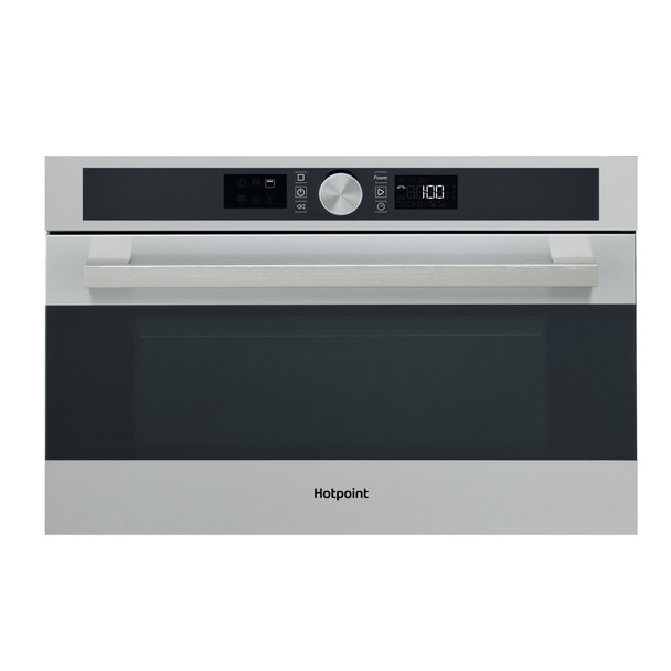Hotpoint Class 5 Built-in Compact Microwave Oven with Grill and Dynamic Crisp - Stainless Steel | MD554IX