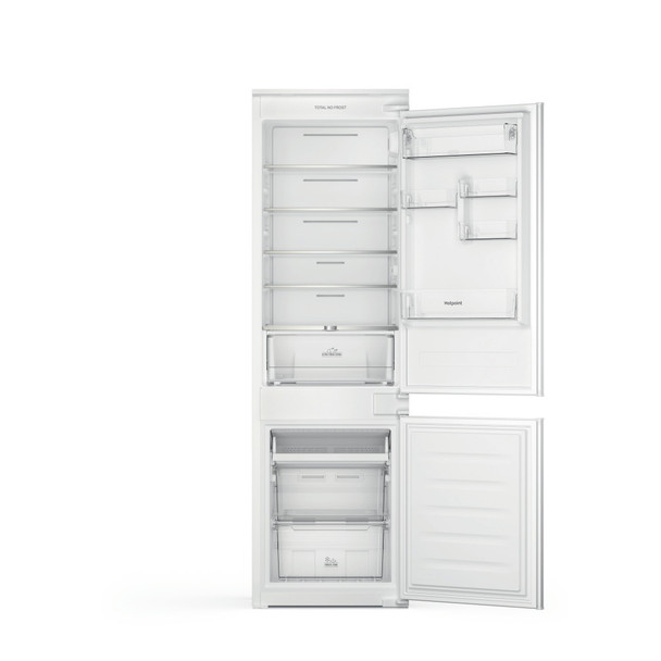 Hotpoint Built-in Total No Frost Fridge Freezer - White | HTC18 T112 UK