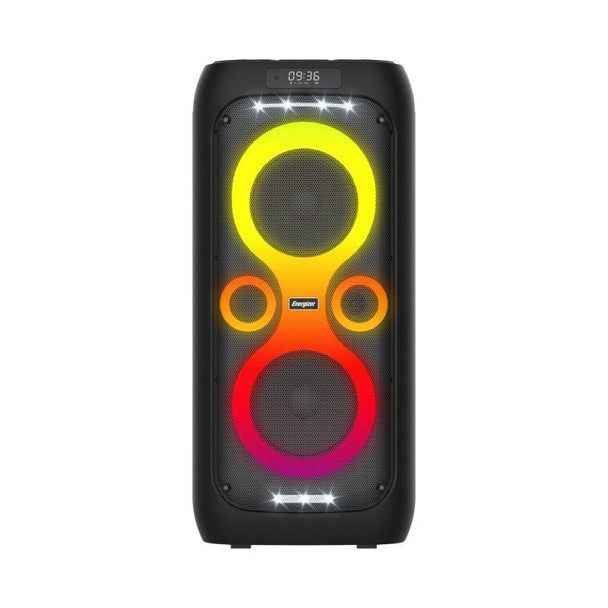 Energizer Tailgate Bluetooth Party Speaker with Power Bank and Microphone  | BTS566BK