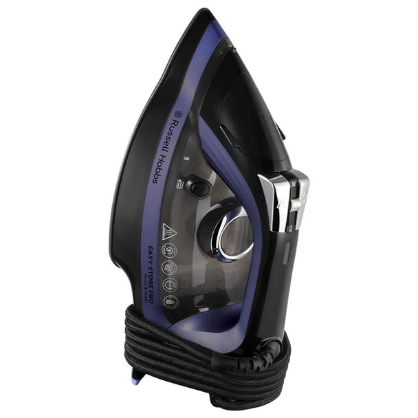  Russell Hobbs Easy Store Pro Plug & Wind Iron - Black | 26731 