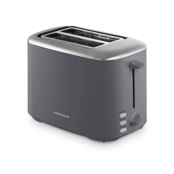  Morphy Richards Equip 2 Slice Toaster - Grey | 222068 