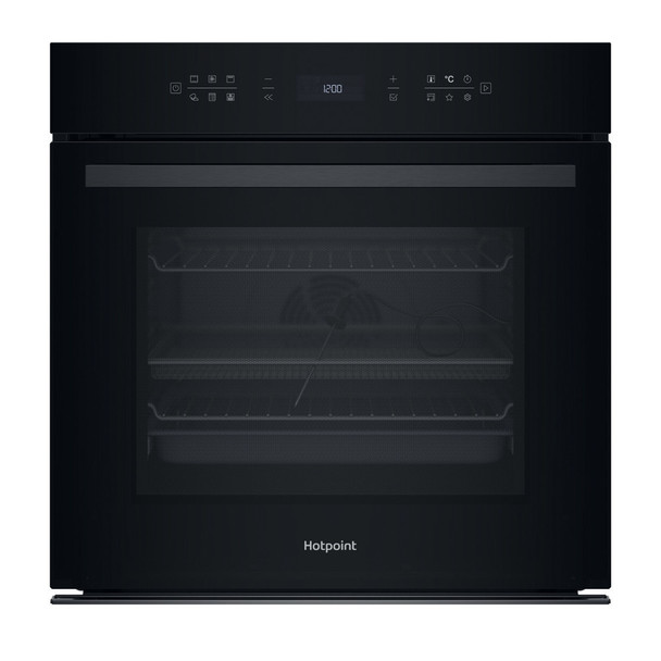 Hotpoint 73L Pyrolytic Single built in Electric Oven - Black | HOI78PPT1SBUK   Hotpoint 73L Pyrolytic Single built in Electric Oven - Black | HOI78PPT1SBUK