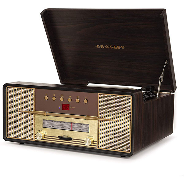  Crosley CR7016A-MA4 Rhapsody Entertainment Center -  Mahogany 