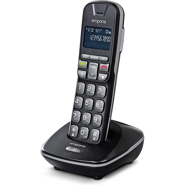 Emporia emporiaTALKHOME DECT TH-21-UK Amplified cordless telephone with large LCD display and hands-free speakerphone 