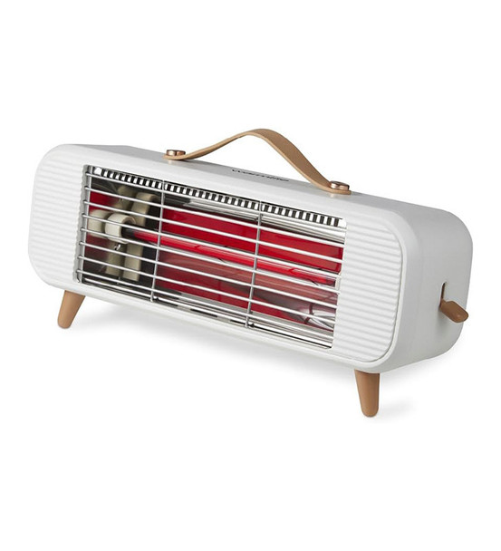  Warmlite WL42015 350W Infrared Desk Heater | Cream 