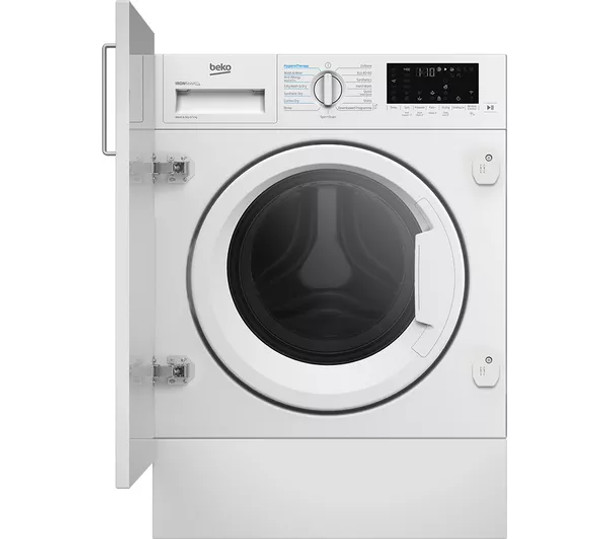 Beko Integrated 8kg Wash / 5kg Dry Washer Dryer with Quick Programme | WDIK854441