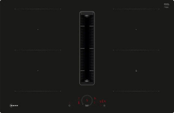  Neff N 70 Induction hob with integrated ventilation system 80 cm surface mount without frame | V58NHQ4L0 