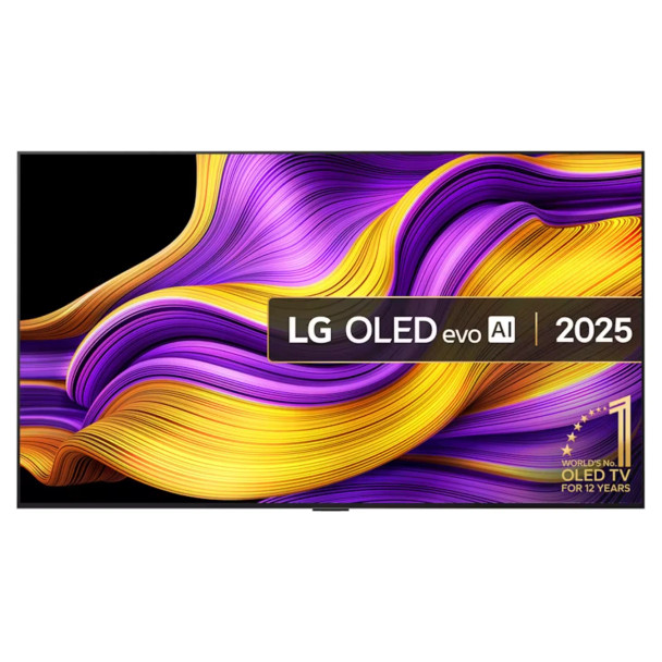 LG 65" OLED evo AI G5 4K Smart TV 2025 - Wall mount version | OLED65G54LW.AEK