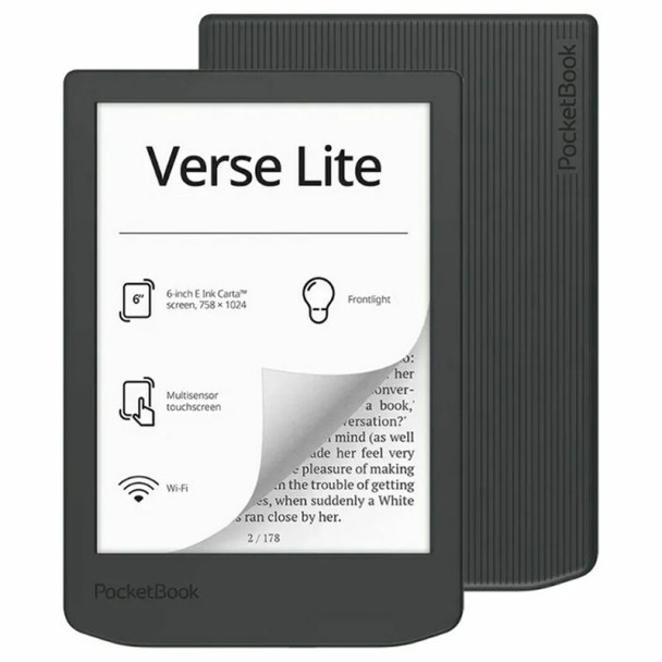 PocketBook Verse Lite eReader Tablet - Grey | PB619-T-WW