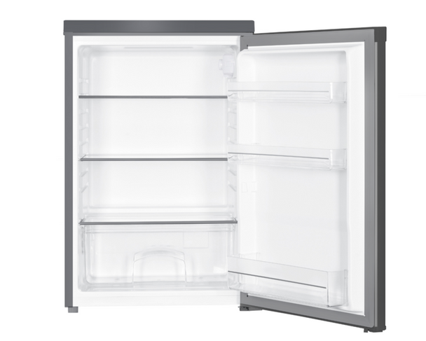 Belling 55cm Wide Freestanding Undercounter Larder Fridge - Black Steel | BL130BKIX