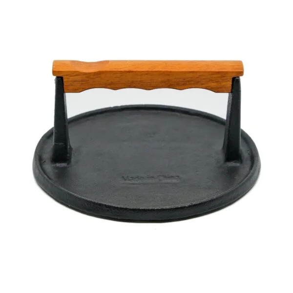 KamadoBONO Texas Club Cast Iron Grill Press | E71015078 
