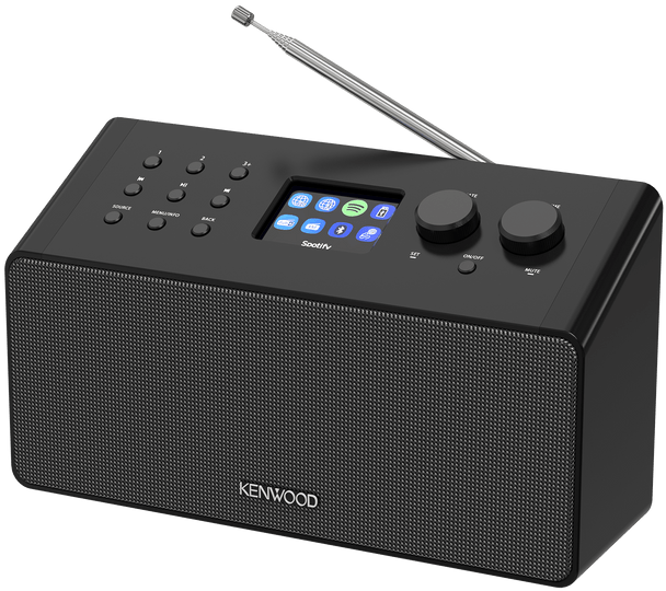 KENWOOD CR-ST90S-B Internet & DAB+/FM Radio, Bluetooth Streaming, Spotify Connect, USB - Black | CRST90SB
