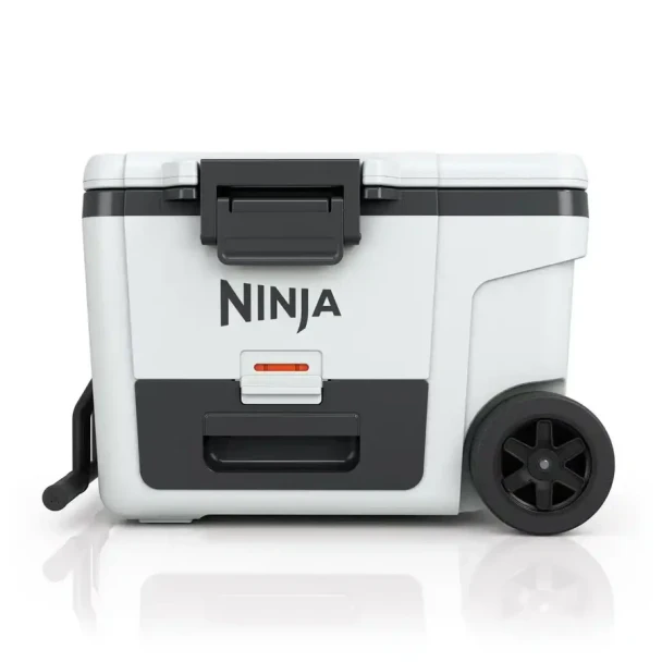  Ninja FrostVault 45QT/42L Wheeled Cooler with Dry Zone - Cloud White | FB245UKWH 