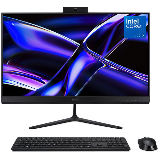 Acer Aspire C24-B 23.8" All-in-One PC – Intel Core 5 | 8GB RAM | 512GB SSD | Windows 11 | DQ.BRREK.001EX