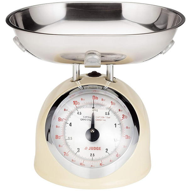 Judge Kitchen TC345 5.0kg Traditional Scale - Cream | TC345