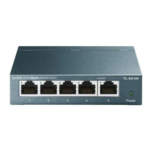 TP Link 5-Port 10/100/1000Mbps Desktop Switch | TLSG105