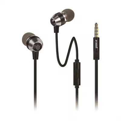  Groove Black Earphones with Remote Mic & Voice Assistant | GVEB10BK 