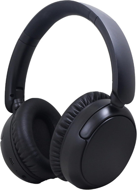  Groove Drift Active Noise Cancelling Bluetooth Headphones (wired/wireless) - 25 Hour Playback & Voice Assistant | GVBT2100BK 