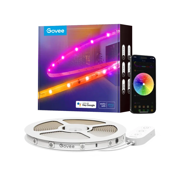  Govee H618A RGBIC Smart LED Strip Lights – 5m | Wi-Fi & Bluetooth | Music Sync | H618A2D1 