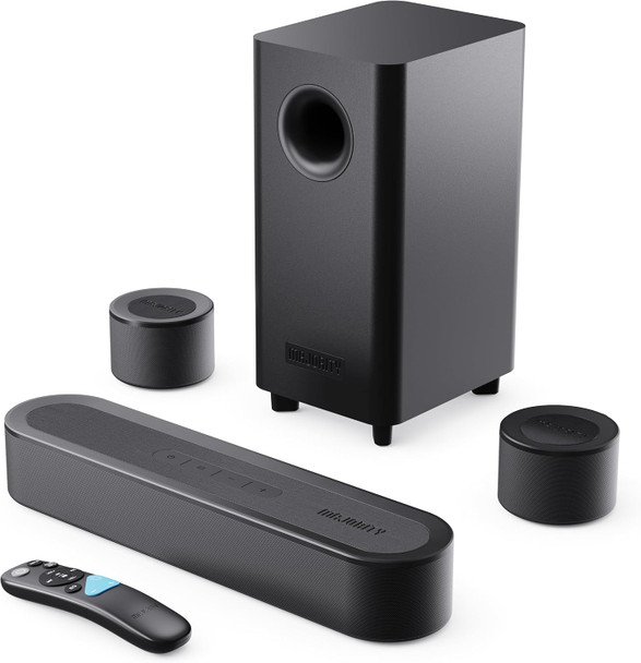  Majority Bowfell Halo 5.1 Soundbar with Wired Subwoofer | Dolby Audio | 1000003085 