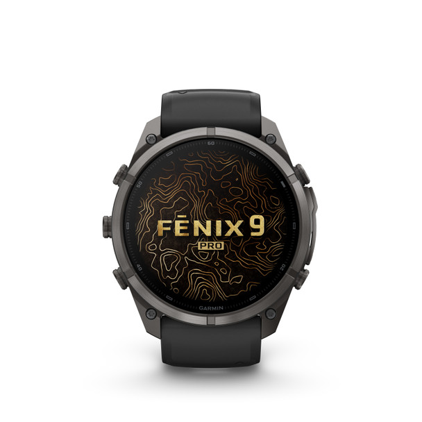  Garmin Fenix 9 Pro InReach 51mm DLC Black/Pebble | 010-04337-11 