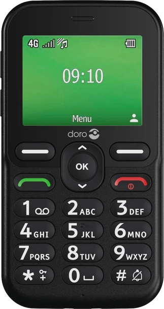  Doro Leva E10 Mobile Phone - Black | 8988 