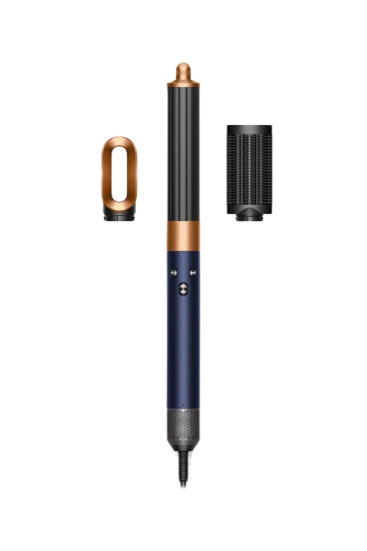 Dyson Airwrap Origin Multi-Styler & Dryer – 1300W | 40mm Long Barrel | Anti-Snag Loop Brush | Prussian Blue/Rich Copper | 647672-01