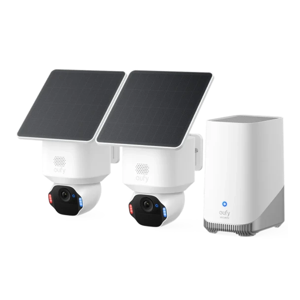 eufy SoloCam E42 2-Camera Kit with HomeBase 3 | E8173321