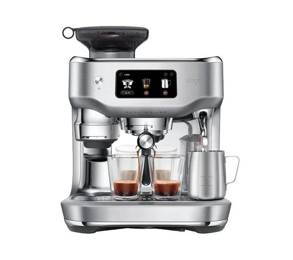 Sage Oracle Dual Boiler Smart Espresso Machine - Stainless Steel | SES995BSS4GUK1