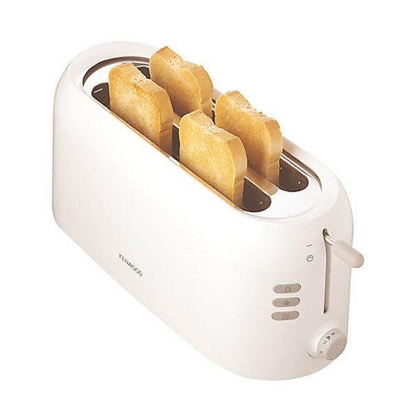 Kenwood White 4 Slice Long Toaster or TTP210