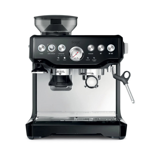  Sage The Barista Express Black Sesame Espresso Coffee Machine | SES875BKS2GUK1 