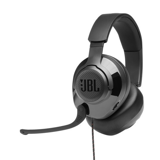  JBL Quantum 200, Gaming-Wired Over-ear Headset, Black | JBLQUANTUM200BLK 