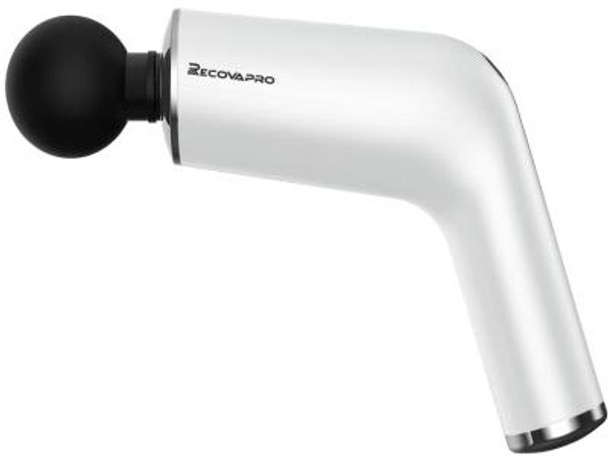 Recovapro Lite Mini Massage Gun with Charging Mat - Pure White or 137-whitelite