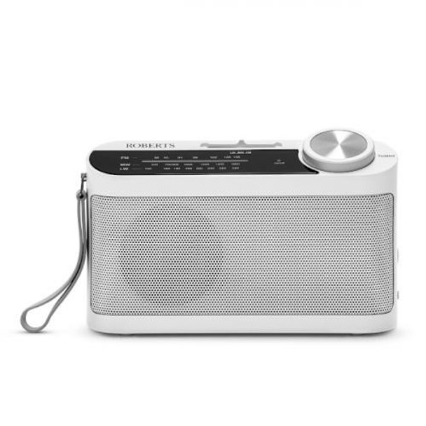  Roberts Classic Portable Radio | White 