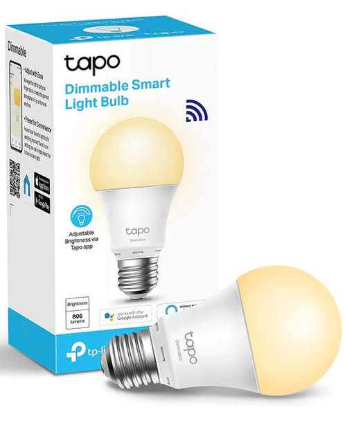 TP-Link TPLINK WIFI BULB DIMMABLE WHITE SCREW or TAPO L510E