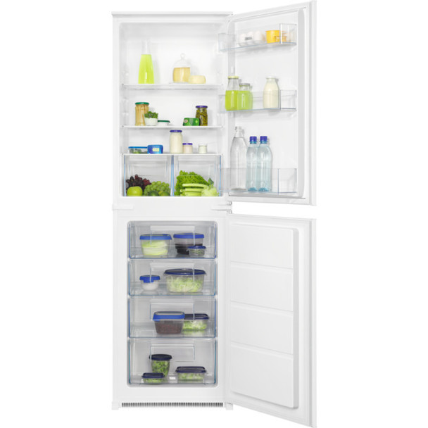  Zanussi Low Frost Integrated Fridge Freezer | ZNFN18FS5 