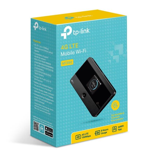 TP-Link TP Link 4G LTE Mobile Wi-Fi | M7350  TP-Link TP Link 4G LTE Mobile Wi-Fi | M7350