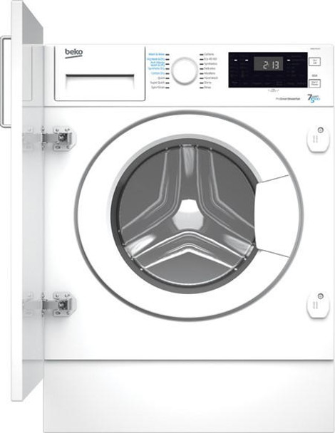 Beko Integrated 7kg/5kg Washer Dryer or WDIK754121