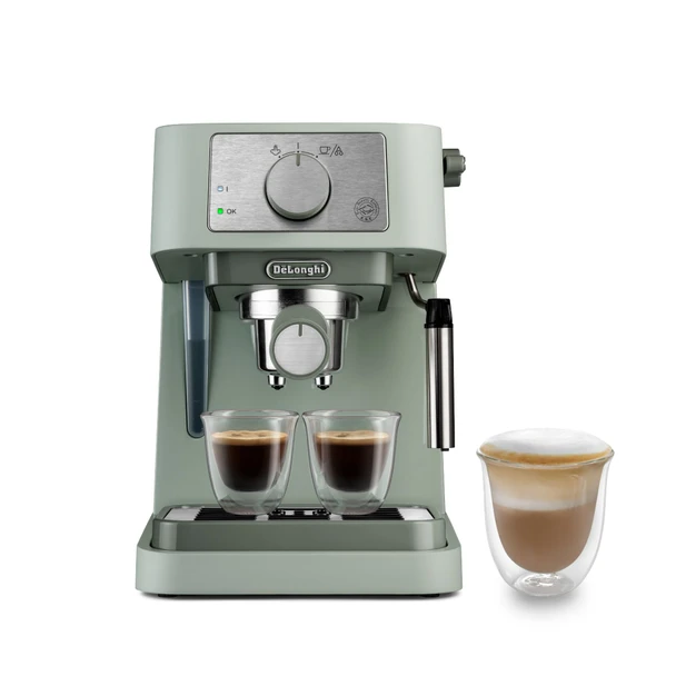  DeLonghi Stilosa Manual pump espresso coffee machine Green | EC260.GR 